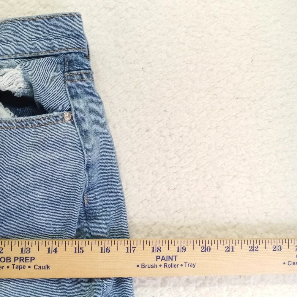 RSQ 90s Jean‎ Light Wash Distressed High Rise Cotton Denim Size 26